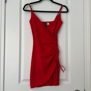NWOT - Red H&M Mini Dress (XS) Valentine’s day